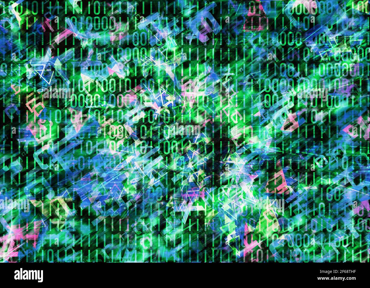 futuristico astratto moderno background tecnologico Foto Stock