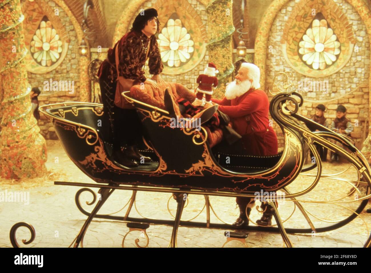 David Krumholtz, Tim Allen, 'Babbo Natale 2' (2002). Photo Credit: Joseph Lederer/Buena Vista Pictures Distribution/THA. Riferimento file n. 34082-1309THA Foto Stock