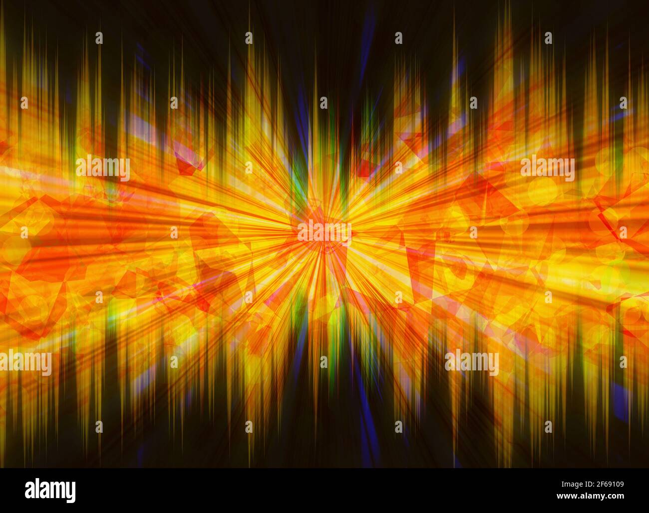 pattern astratto della forma d'onda. sfondo futuristico del design Foto Stock