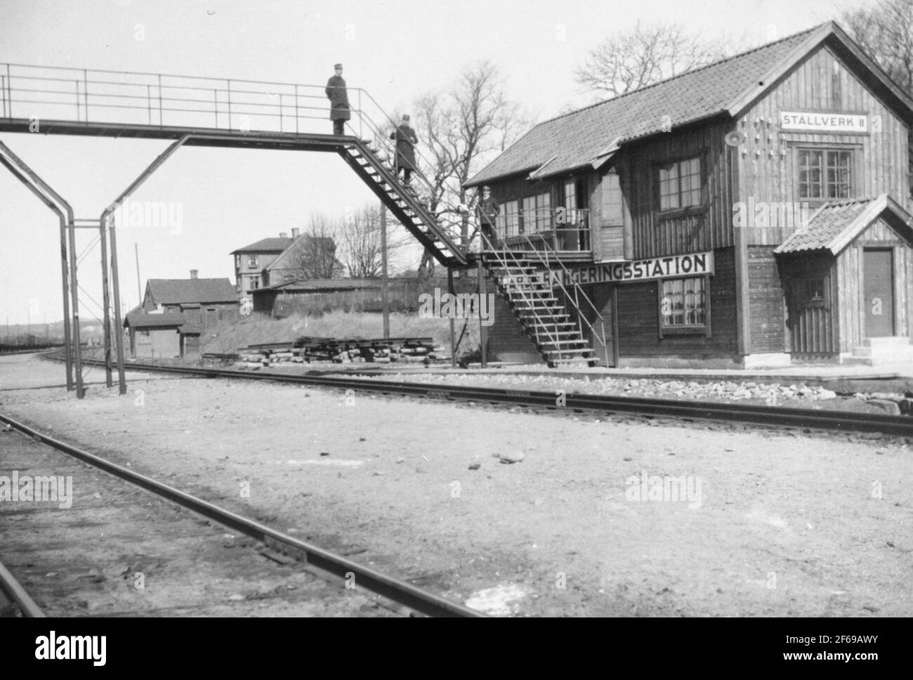 Stazione di classificazione di credito. Foto Stock