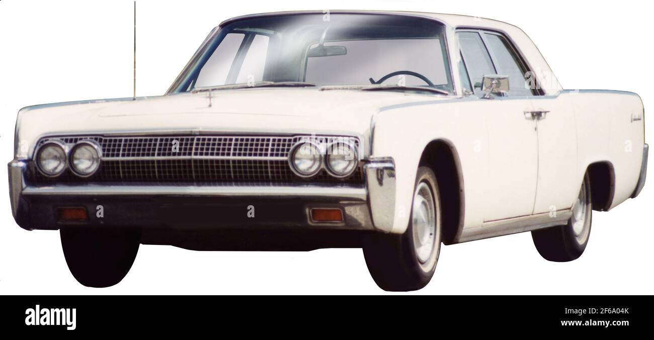 Il Boxy 1964 Lincoln Continental è stato un vero simbolo di stato ai suoi giorni. Foto Stock