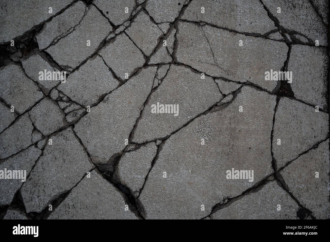 Cracked nero marmo rendere texture sfondo Foto Stock