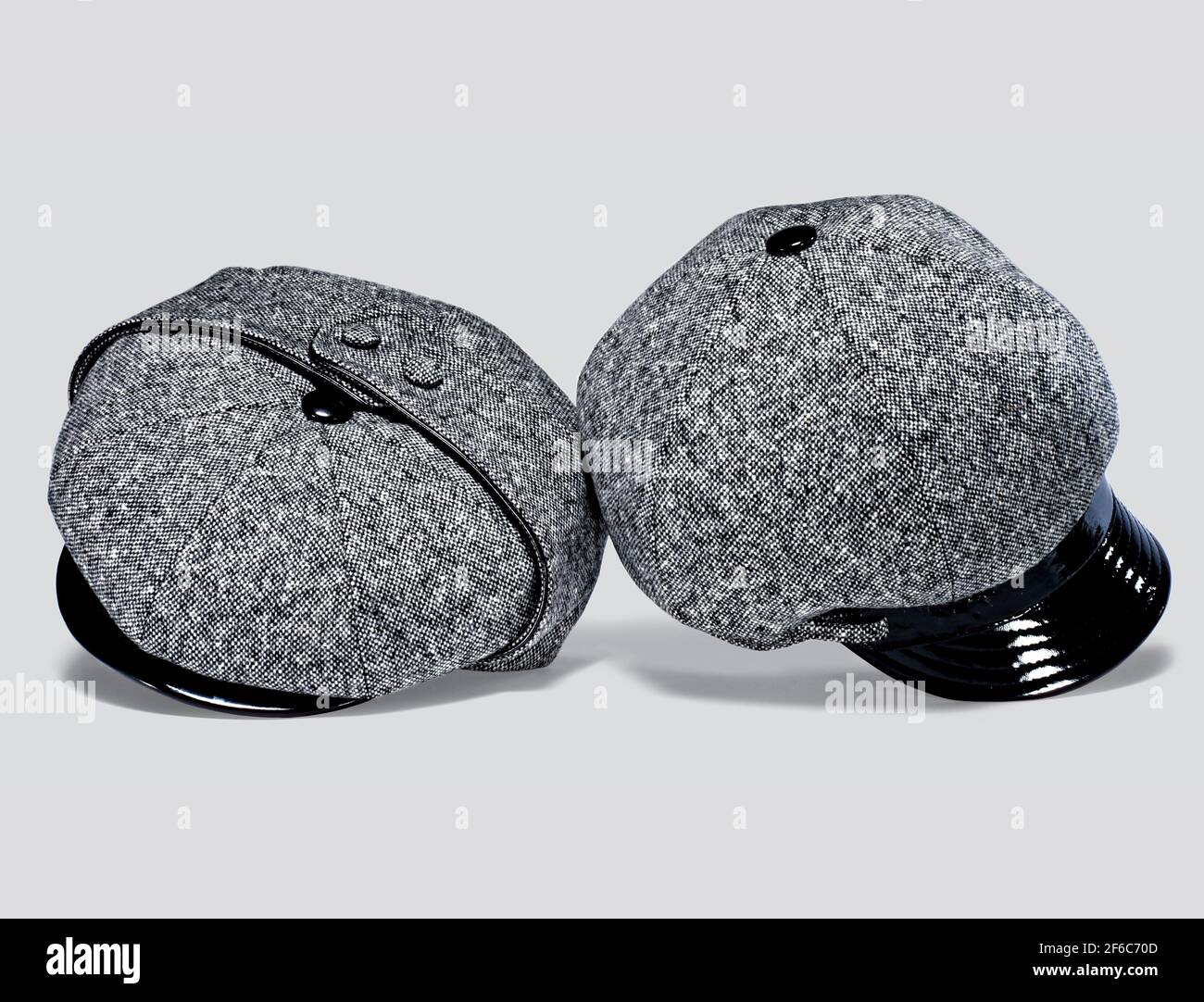 Elegante primo piano di cappelli per uomo per tutte le stagioni. Riprese in  studio Foto stock - Alamy