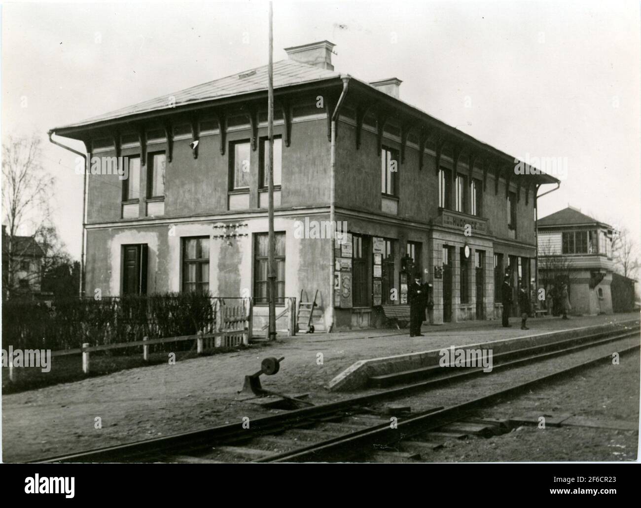 Al piano superiore bruciato nel 1890 e sostituito con un piano superiore completo nella stazione di pietra è stato costruito nel 1859 e aperto nel 1860. 1880 firewall, che è stato poi sostituito da quello attuale. Ristrutturazione 1945. Gruppo di comando meccanico 1902. Cantiere locale M 3 piste 1925. Tunnel del personale 1922-23, in uso prima 1926 Foto Stock