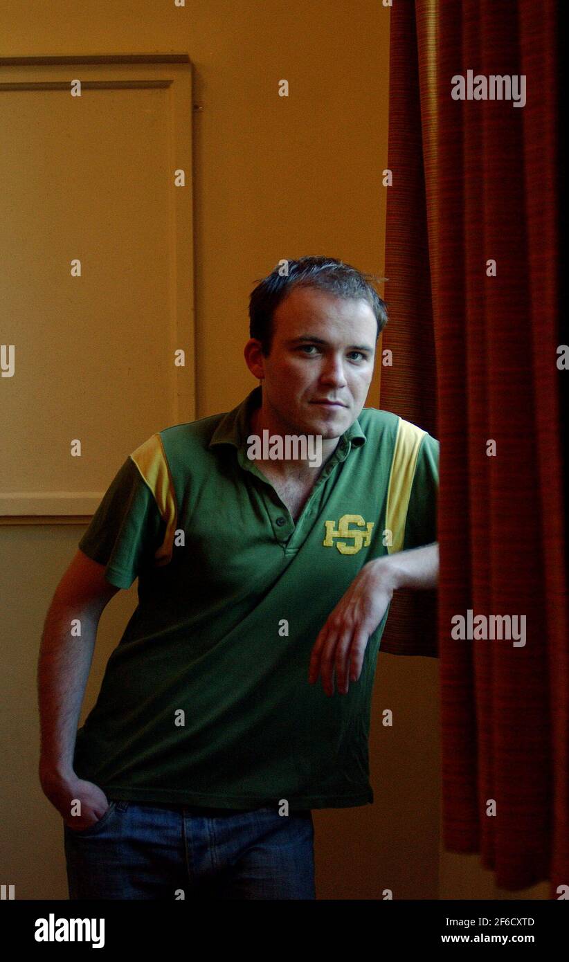 RORY KINNEAR, 8/9/04 PILSTON Foto Stock