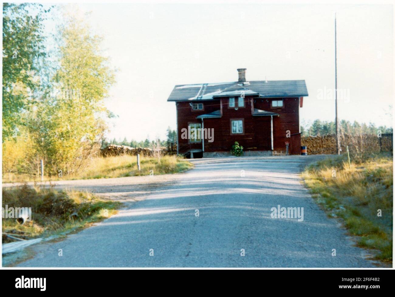 Stazione di Malungsfors. Foto Stock