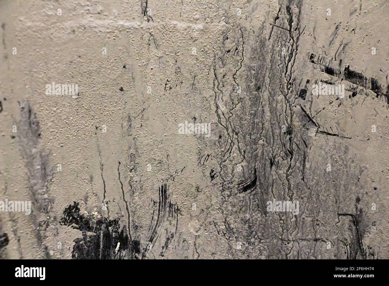 Immagine della texture della superficie con la vecchia vernice shabby Foto Stock