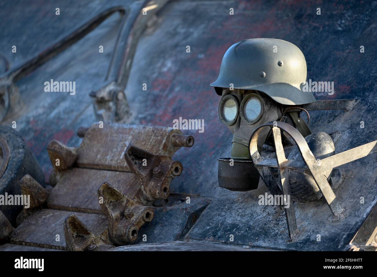 Sherman Tank "Fury" Foto Stock