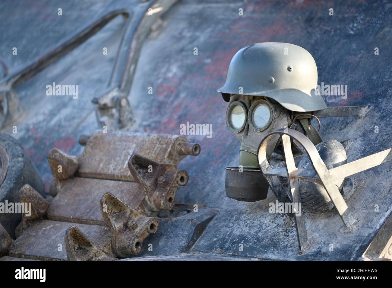 Sherman Tank "Fury" Foto Stock