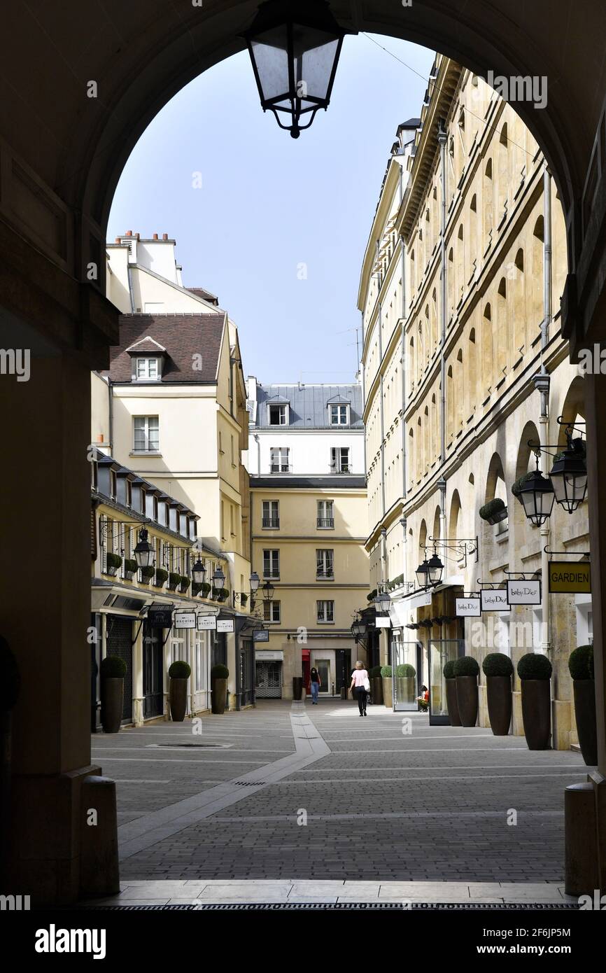 Cité Berryer - Parigi - Francia Foto Stock