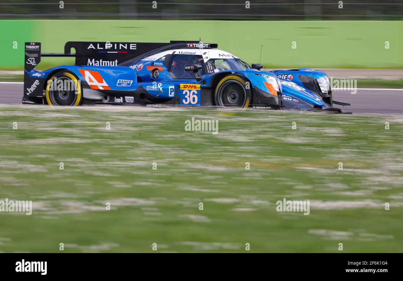 Durante i test del campionato mondiale di Endurance FIA WEC 2017 a Monza, Italia, dal 1 al 2 aprile - Foto Francois Flamand/DPPI Foto Stock