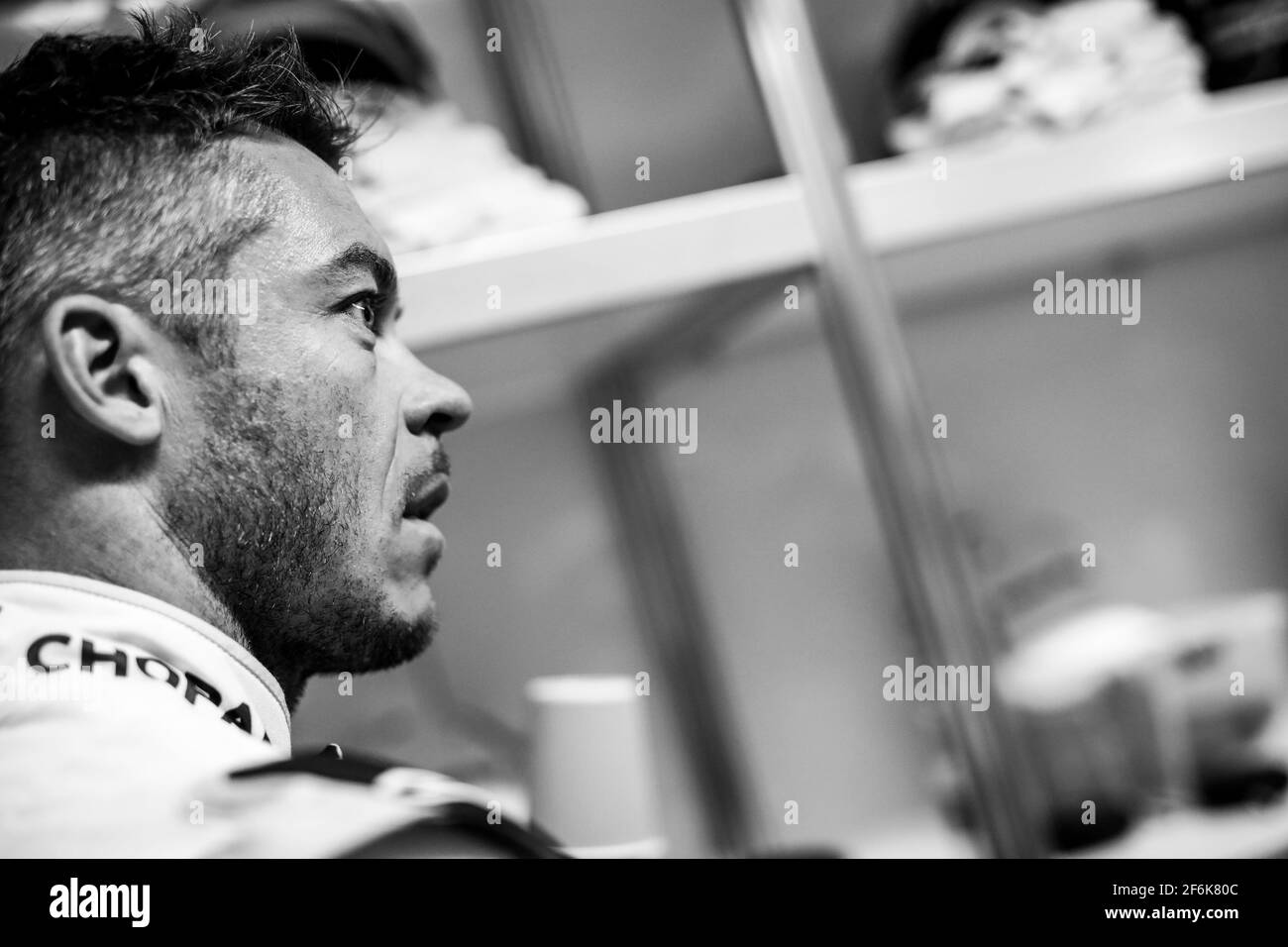 LOTTERER Andre (ger), Porsche 919 ibrida lmp1 del team Porsche, ambiance ritratto durante la giornata di prove 2017 le Mans 24 ore, il 4 giugno sul circuito di le Mans, Francia - Foto DPPI Foto Stock