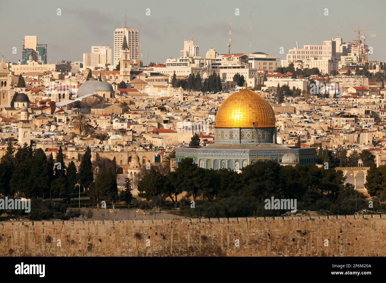 Israele, Gerusalemme, Cupola della roccia Foto Stock