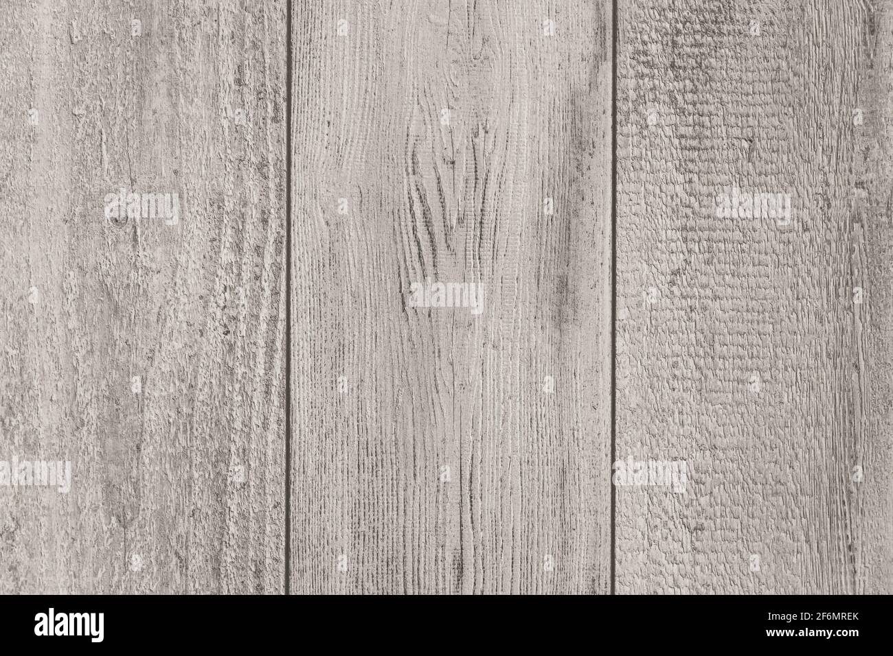 Struttura in legno grigio, tavola naturale o tavola da pavimento piano di sfondo primo piano. Foto Stock