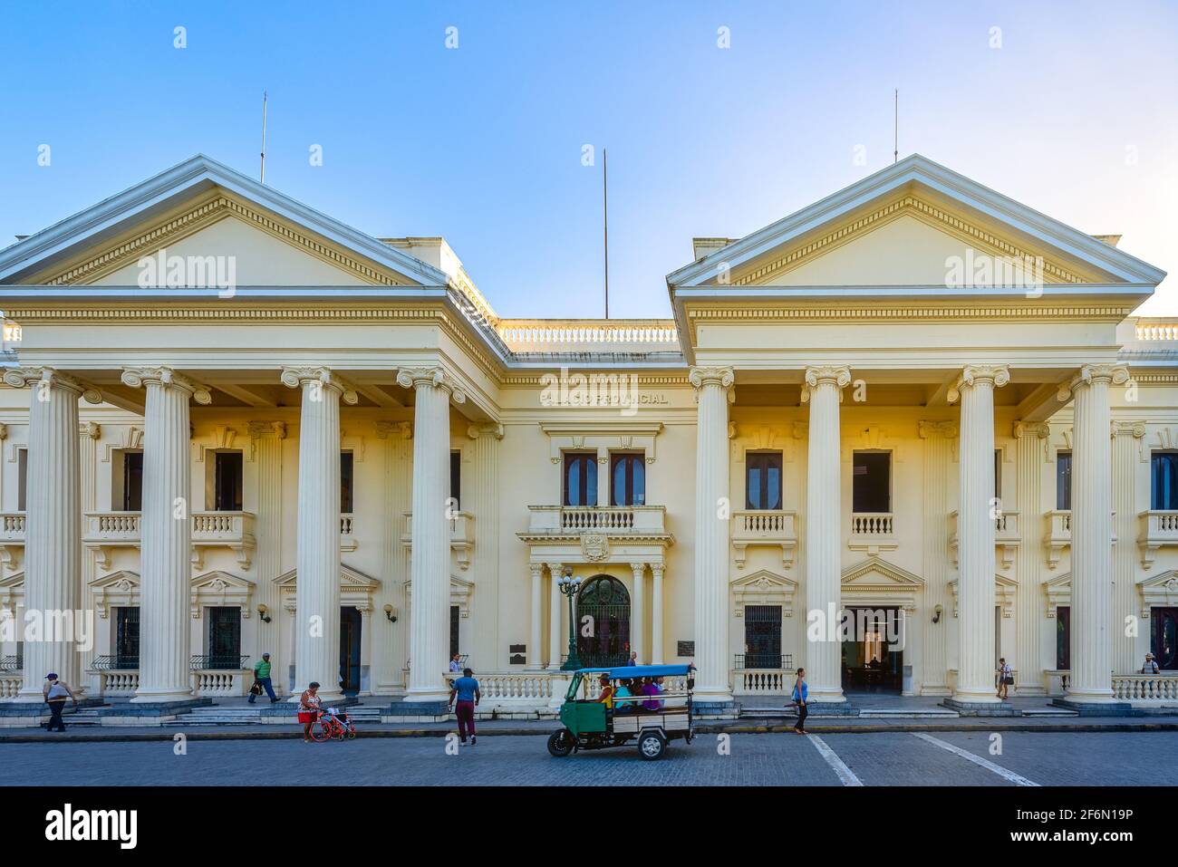 Vita quotidiana nella città di Santa Clara, Villa Clara, Cuba, anno 2016 Foto Stock