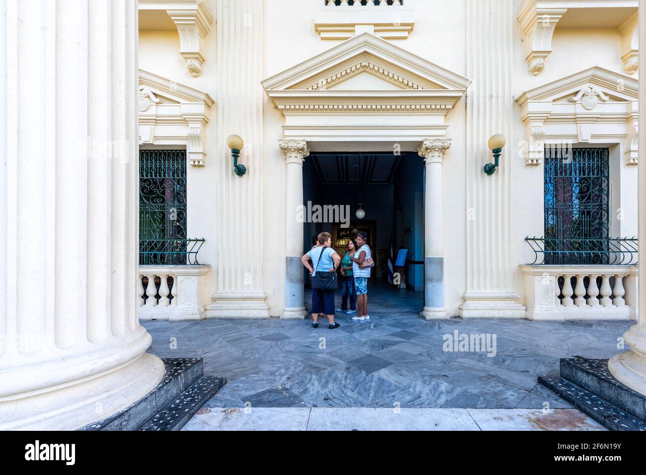 Vita quotidiana nella città di Santa Clara, Villa Clara, Cuba, anno 2016 Foto Stock