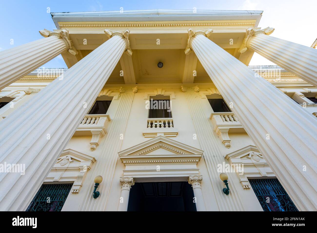 Vita quotidiana nella città di Santa Clara, Villa Clara, Cuba, anno 2016 Foto Stock