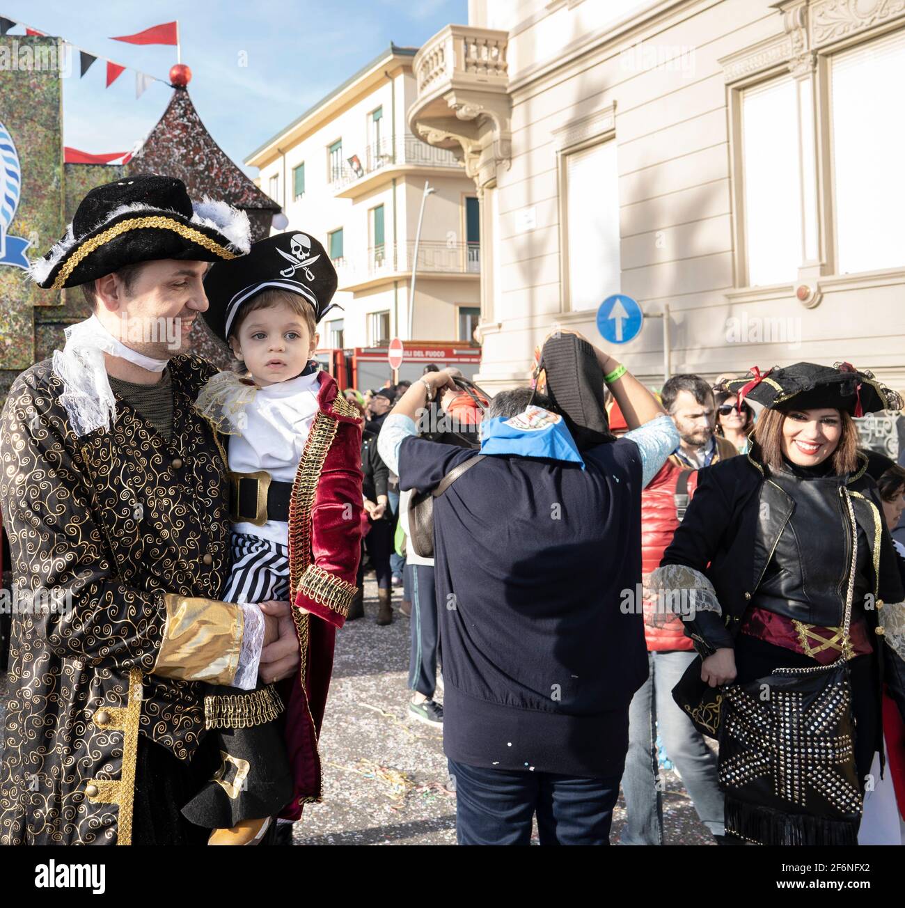 Carnevale di Viareggio Foto Stock