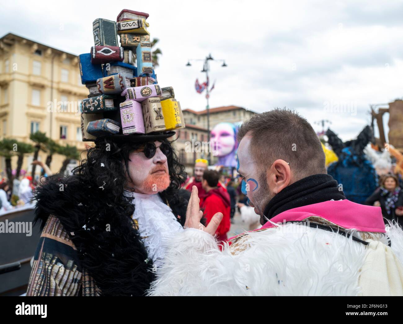 Carnevale di Viareggio Foto Stock