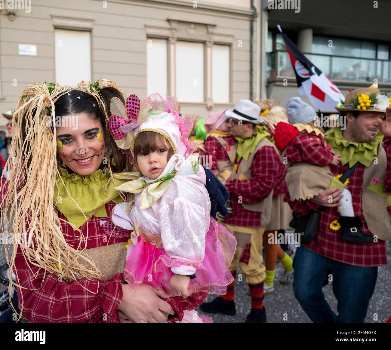 Carnevale di Viareggio Foto Stock