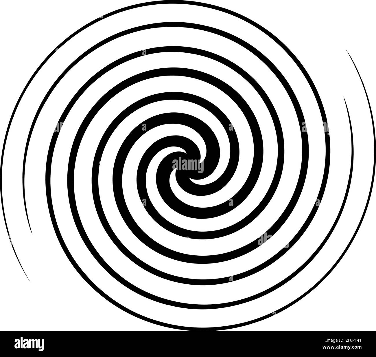 Elemento di design a spirale, a spirale, a spirale, a vortice. A spirale, a  spirale, a spirale. Forma con rotazione, distorsione della rotazione,  effetto di deformazione Immagine e Vettoriale - Alamy