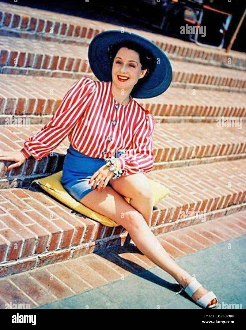 PIPER LAURIE scenografia americana e attrice cinematografica circa 1952 Foto Stock