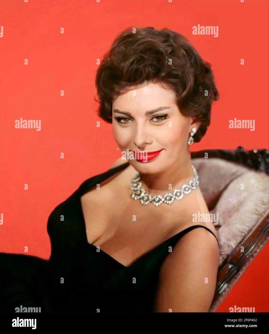SOPHIA LOREN attrice cinematografica italiana circa 1960 Foto Stock