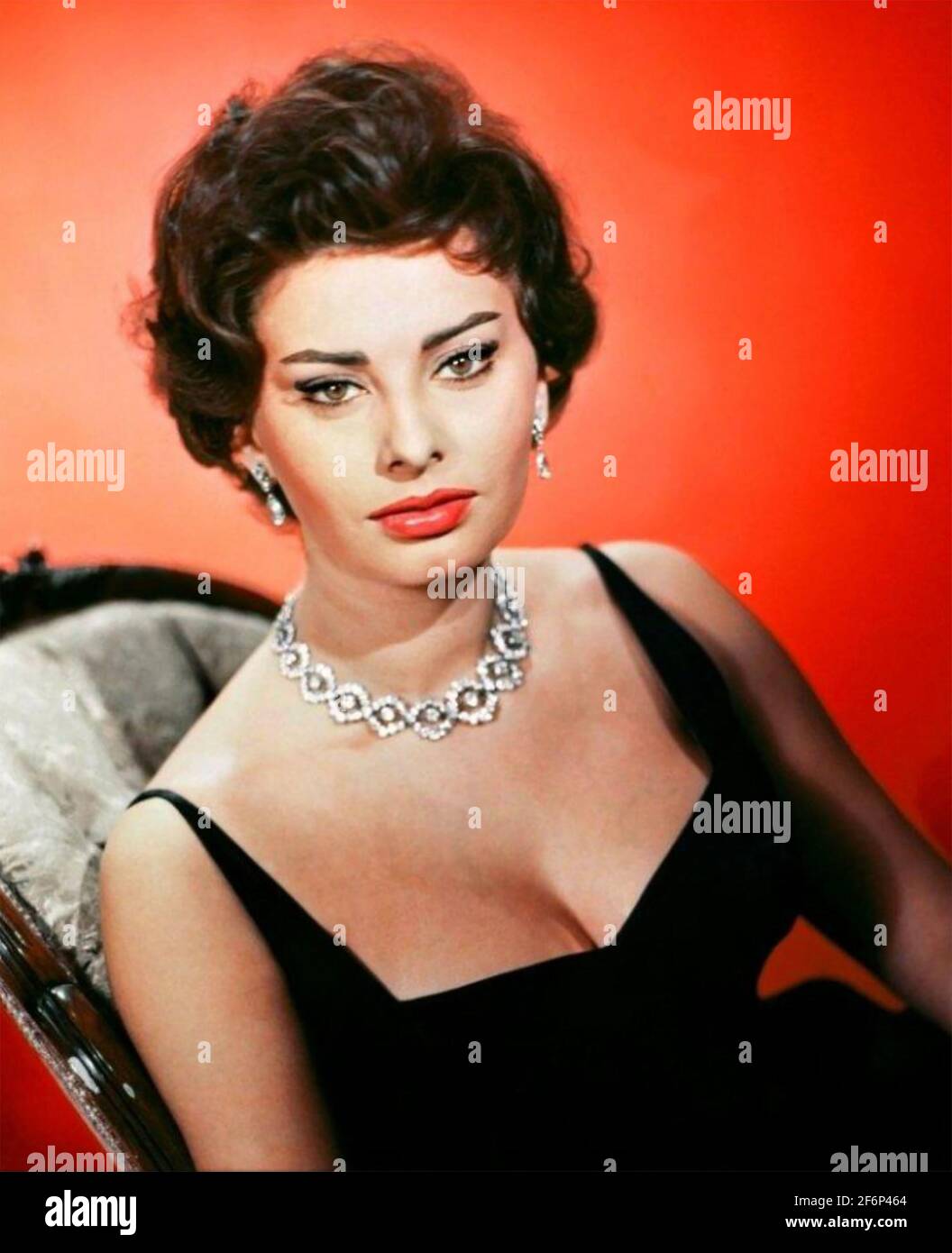 SOPHIA LOREN attrice cinematografica italiana circa 1960 Foto Stock