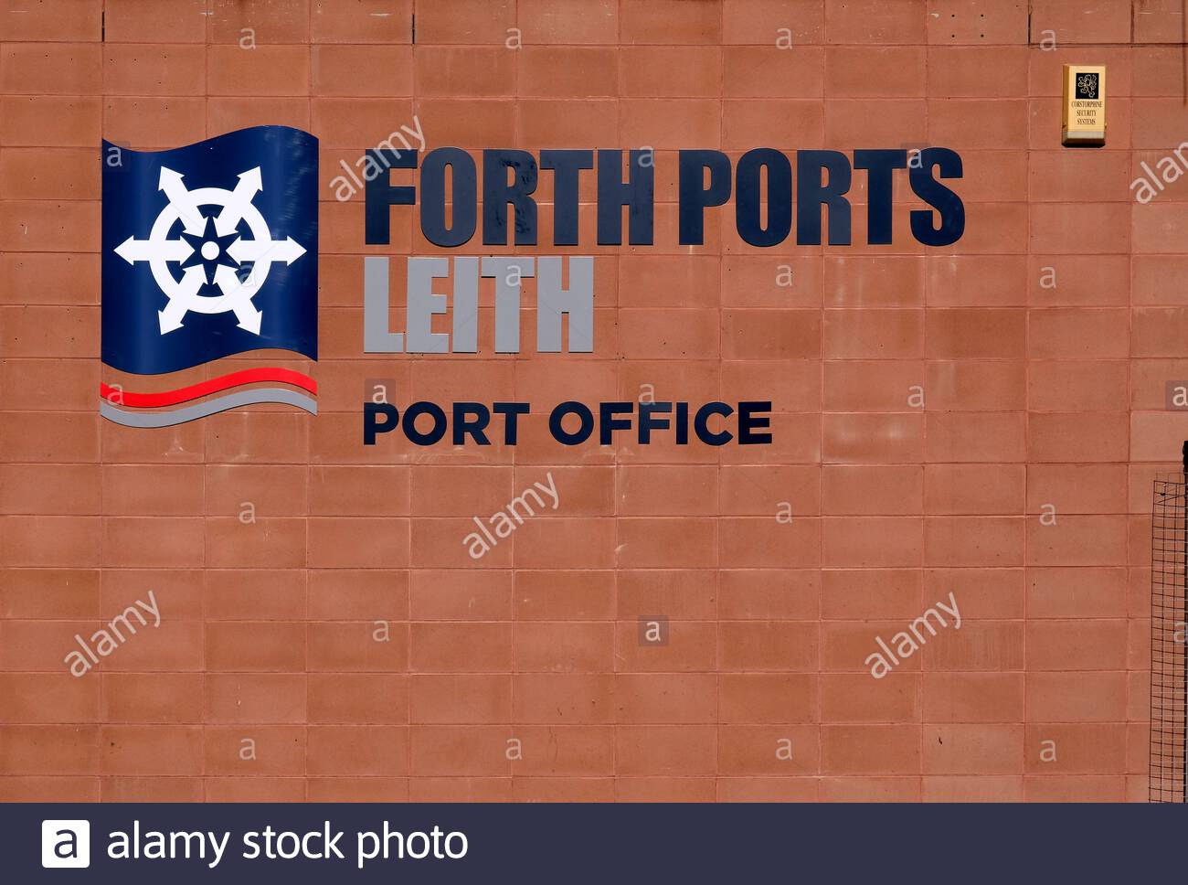 Fort Ports, Leith, Port Office, Leith Edinburgh, Scozia Foto Stock