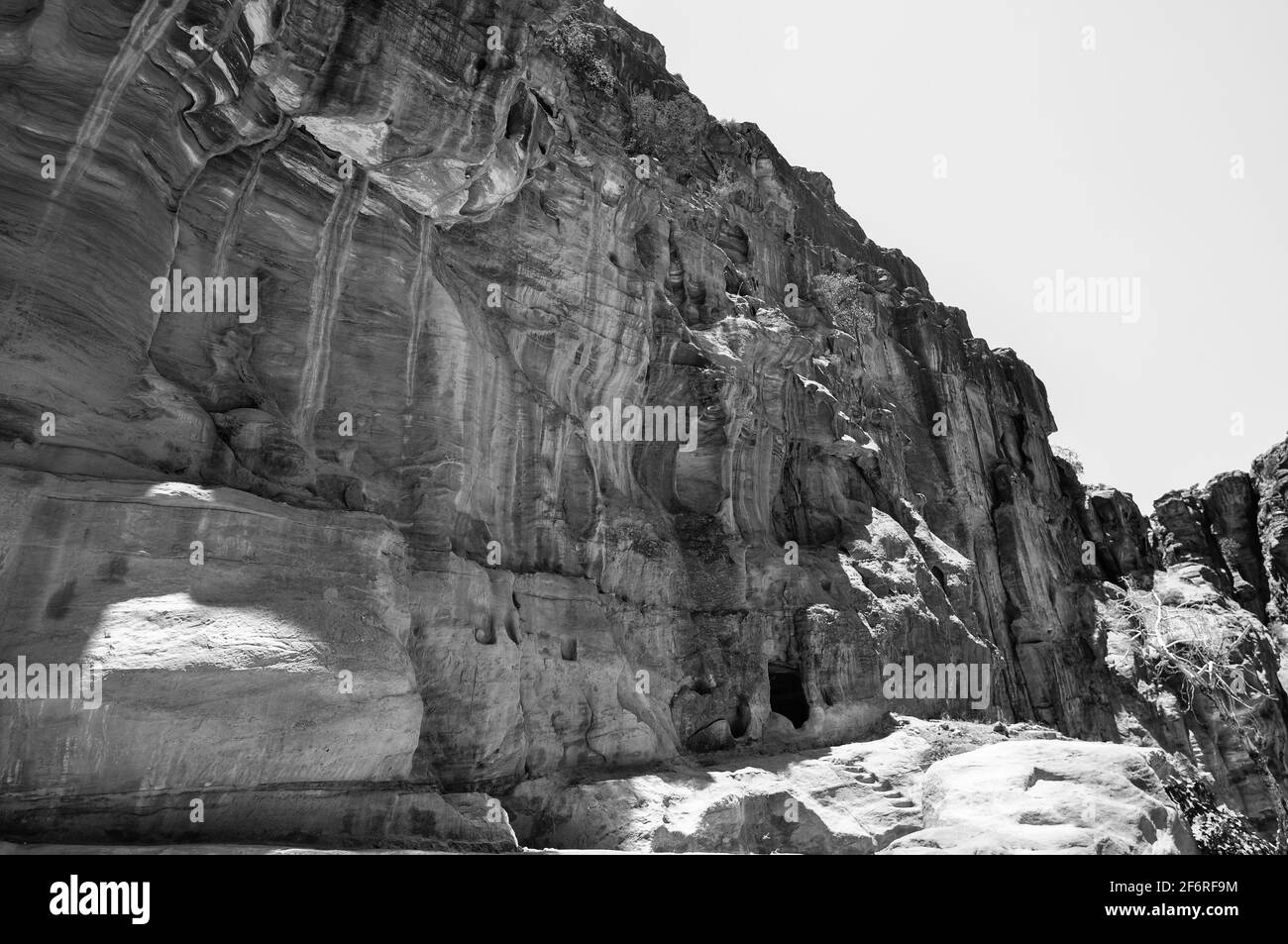 Scene di Petra, giordania Foto Stock