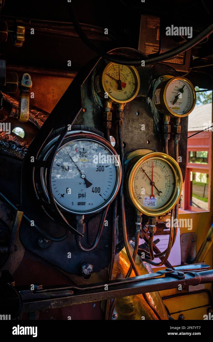 La stazione di Mary Valley Rattler-Amamoor Foto Stock