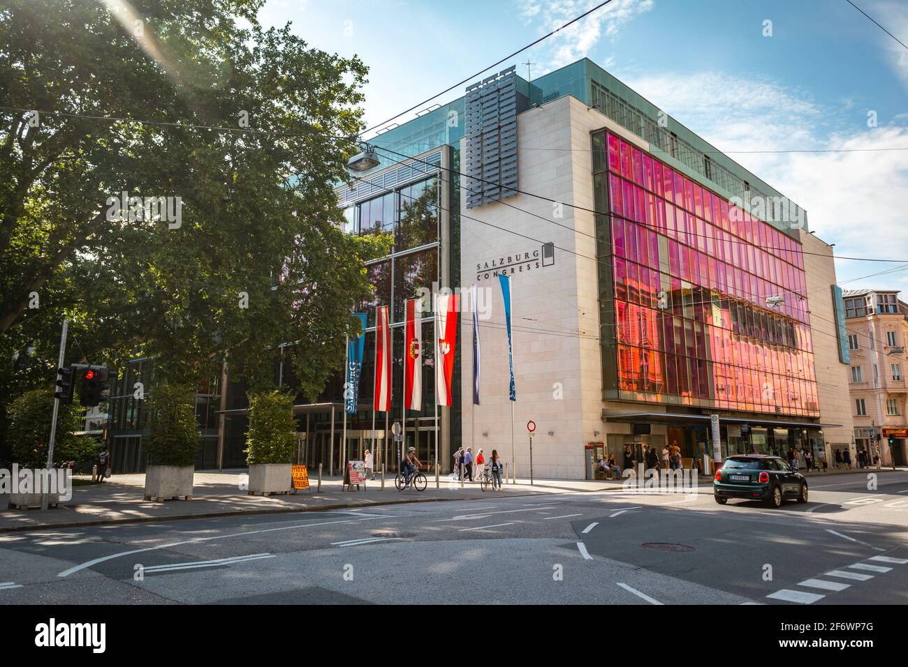 Palazzo dei Congressi di Salisburgo Foto Stock
