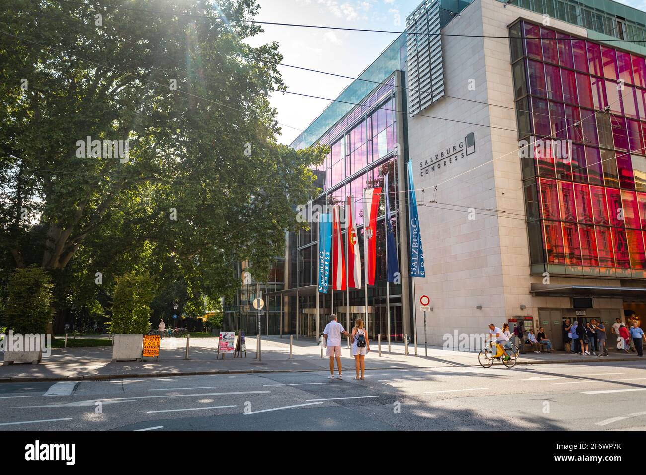 Palazzo dei Congressi di Salisburgo Foto Stock