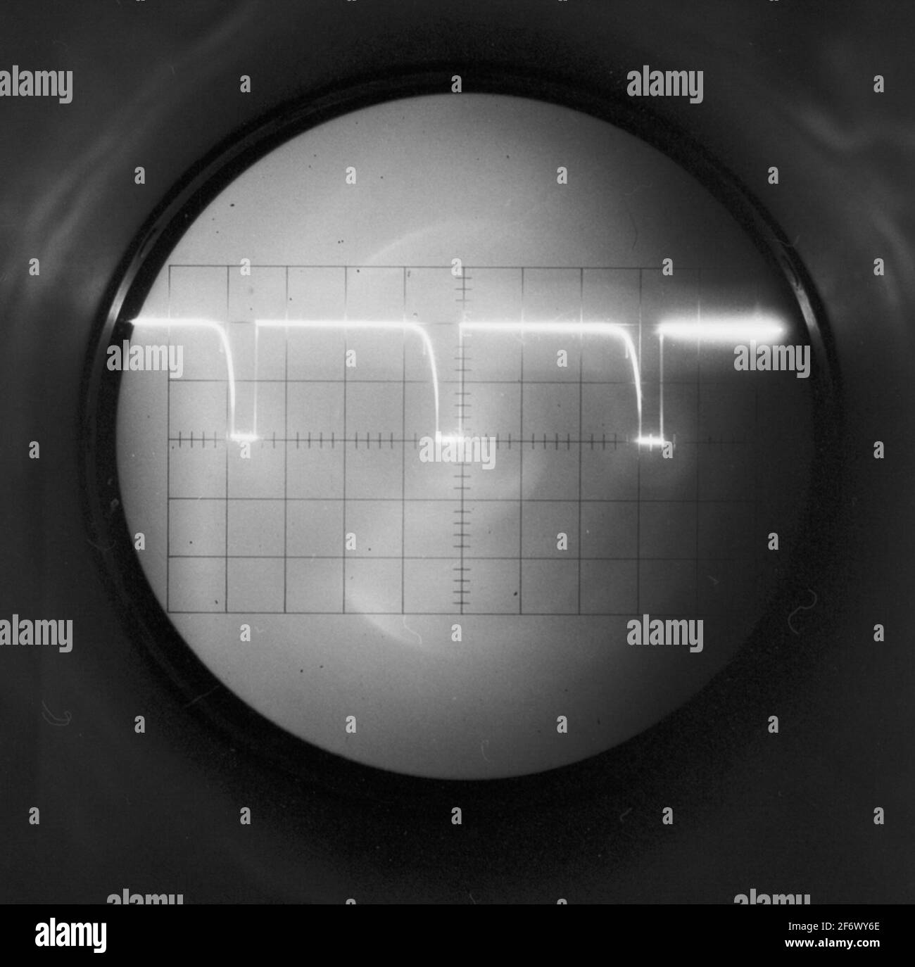 Telesect.oscillogram.Sweden, Blekinge, Blekinge, Karlskrona, Karlskrona, Gog di guerra esterni (raffigurato, Città) Foto Stock
