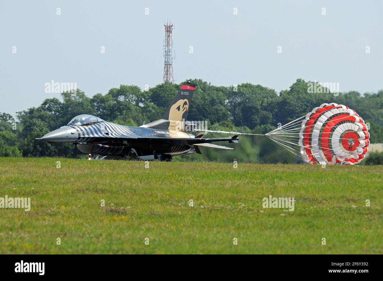 Air Force turca F-16 "Falcon". Foto Stock