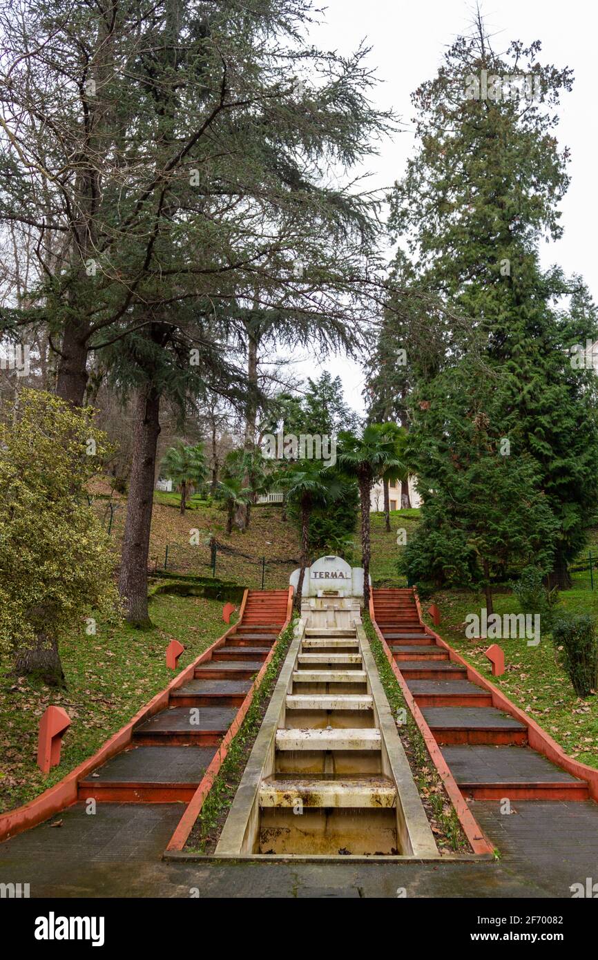 Termal, Yalova - Turchia - Gennaio 26 2021: Termal terme e terme città Foto Stock