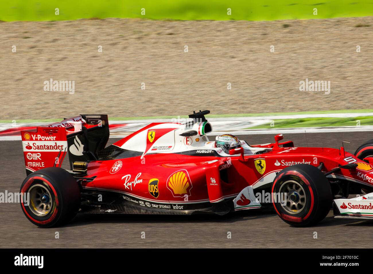 Sebastian Vettel 2016 Foto Stock