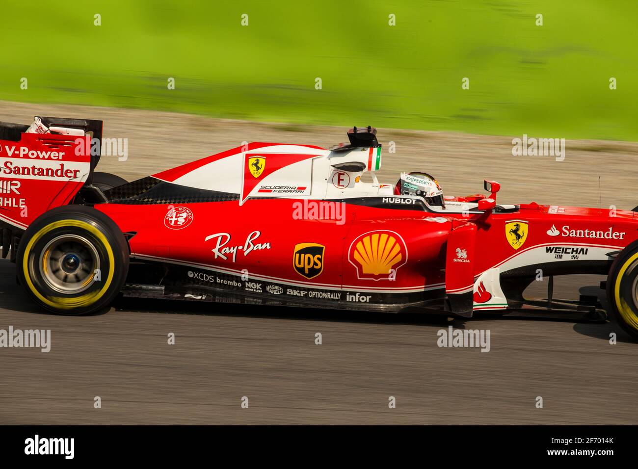 Vettel 2016 Foto Stock