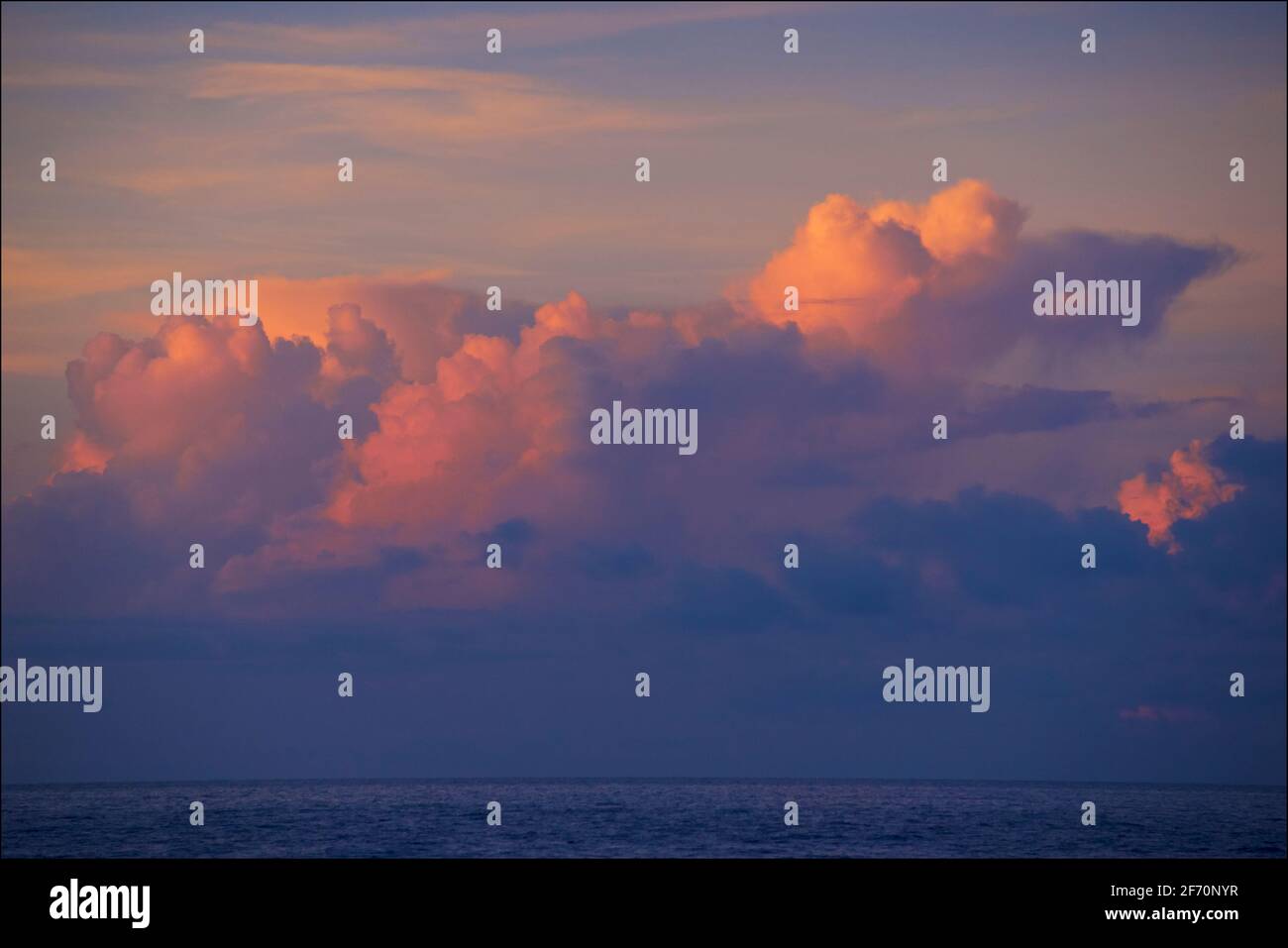 Mare di Visayan al largo dell'isola di Malapascua, Filippine Foto Stock