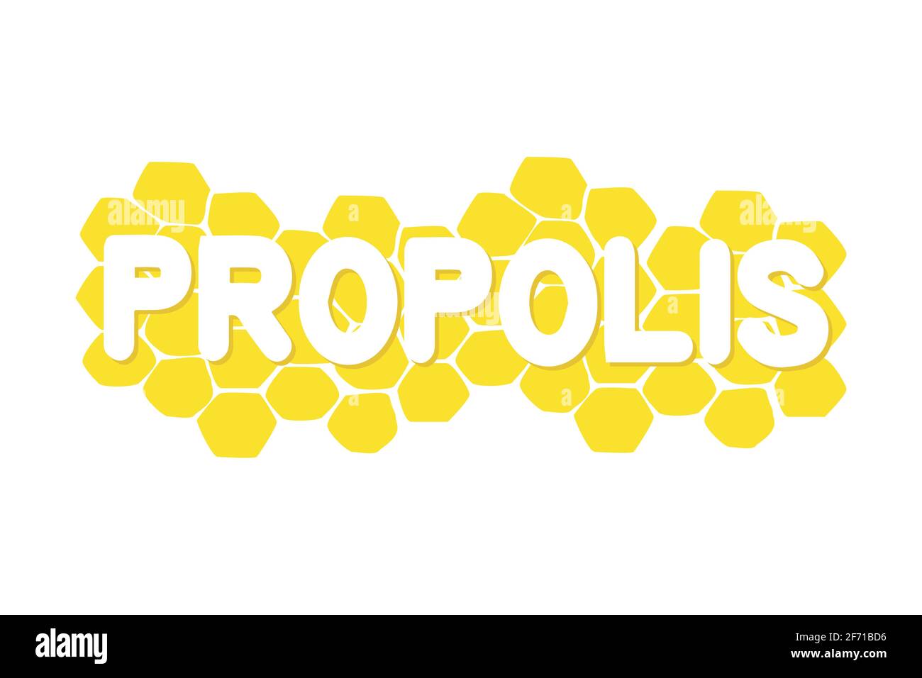 Illustrazione a nido d'ape con ape isolata su sfondo bianco Illustrazione Vettoriale