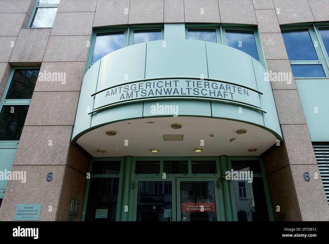District Court, Moabit, Berlino, Germania Foto Stock