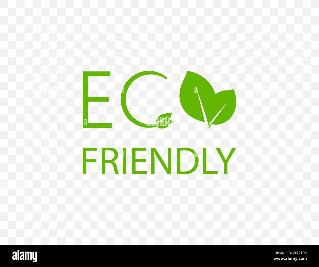 Icona Eco. Cartello ecologico. Illustrazione vettoriale. Illustrazione Vettoriale