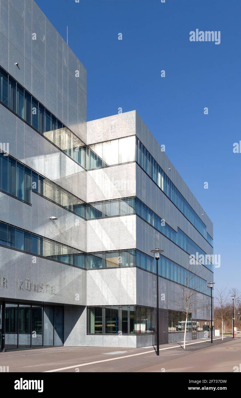 Università delle Arti di Folkwang, Essen, Ruhr Area, Renania Settentrionale-Vestfalia, Germania Foto Stock