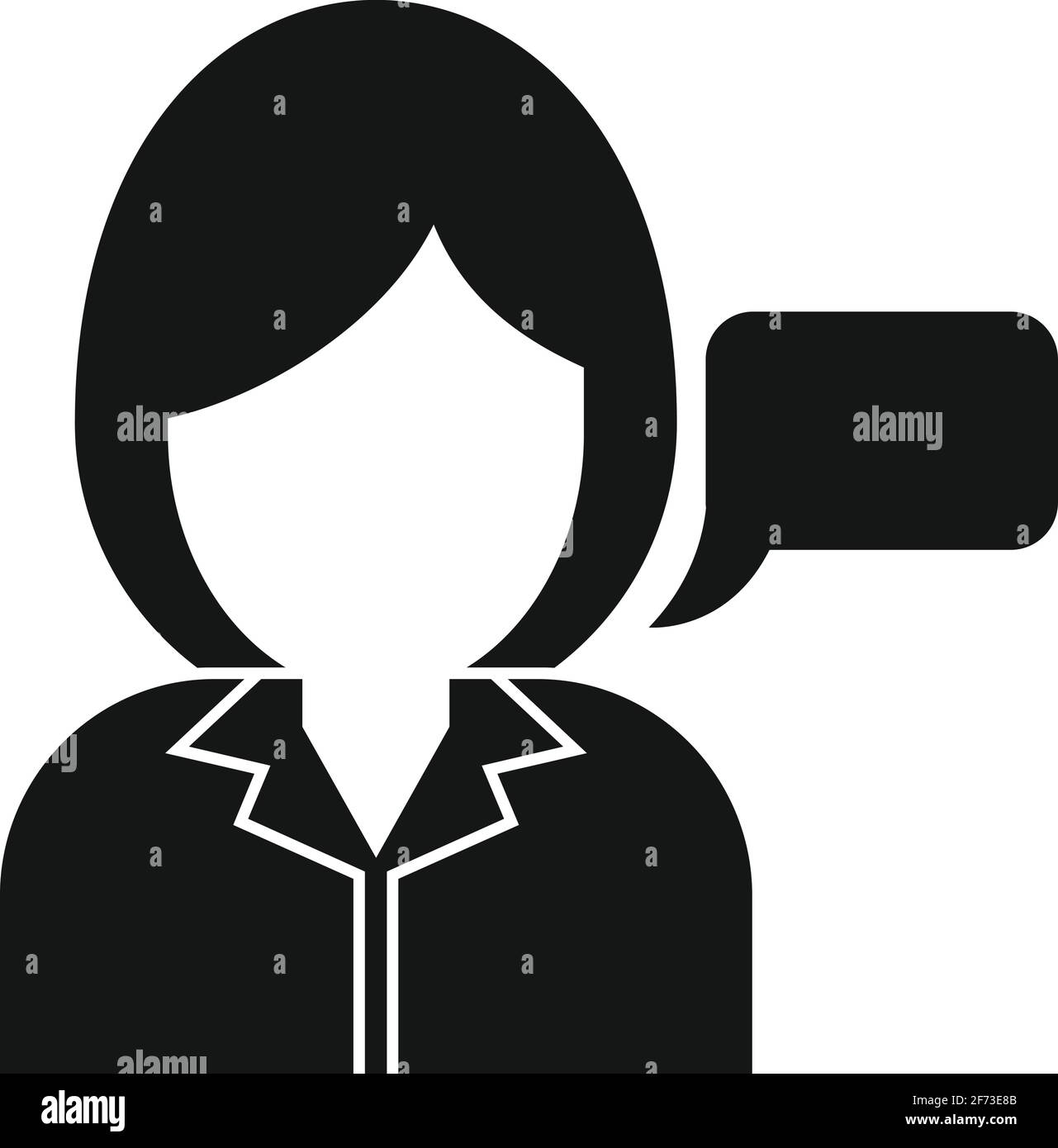 Linguaggio linguistico, stile semplice Illustrazione Vettoriale
