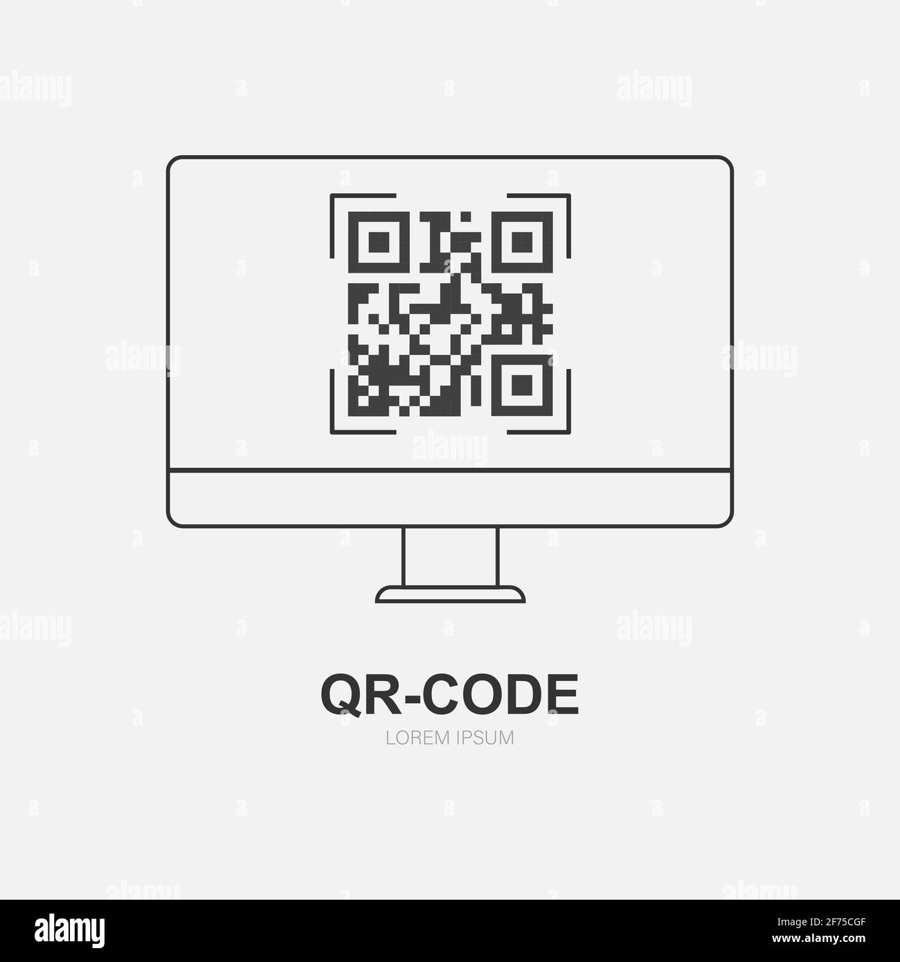 Scanner qr code Foto e Immagini Stock in Bianco e Nero - Pagina 2 - Alamy