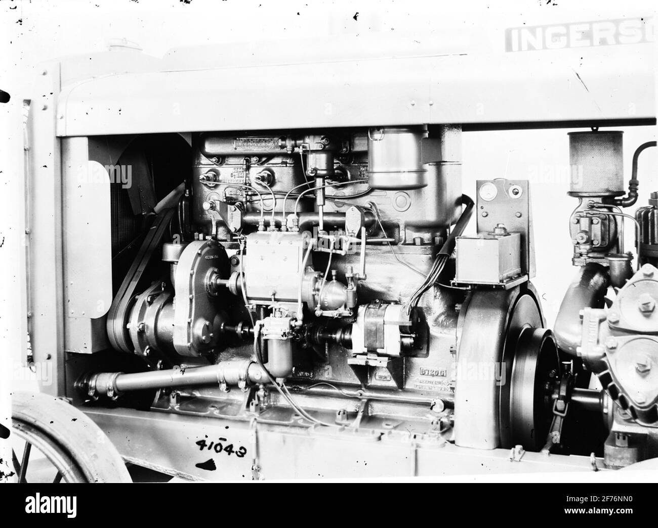 Immagine di Skiopticone con motivi della mostra di Stoccolma del 1897. Foto Stock
