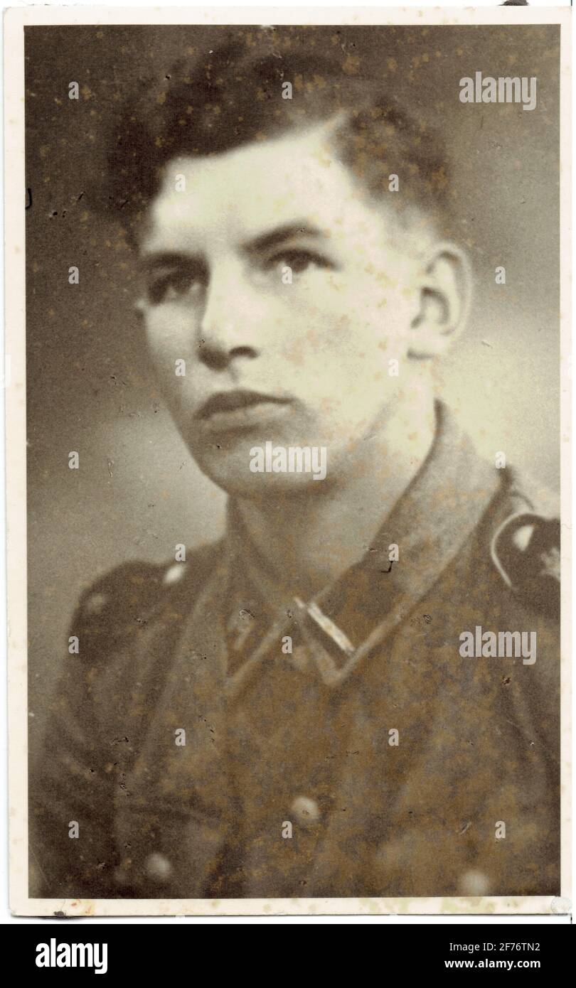 soldat de la waffen SS Foto Stock