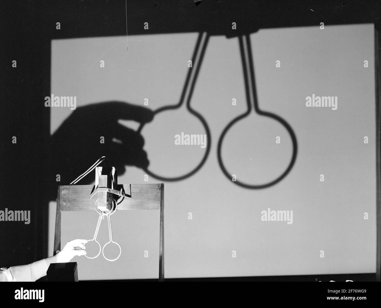 Shadow Play all'Atomaria al Museo tecnico. Foto Stock