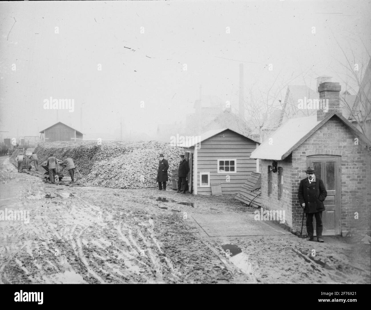 Immagine Skioptic con motivi provenienti dall'ispezione professionale in vari luoghi di lavoro. Betroide? Foto Stock