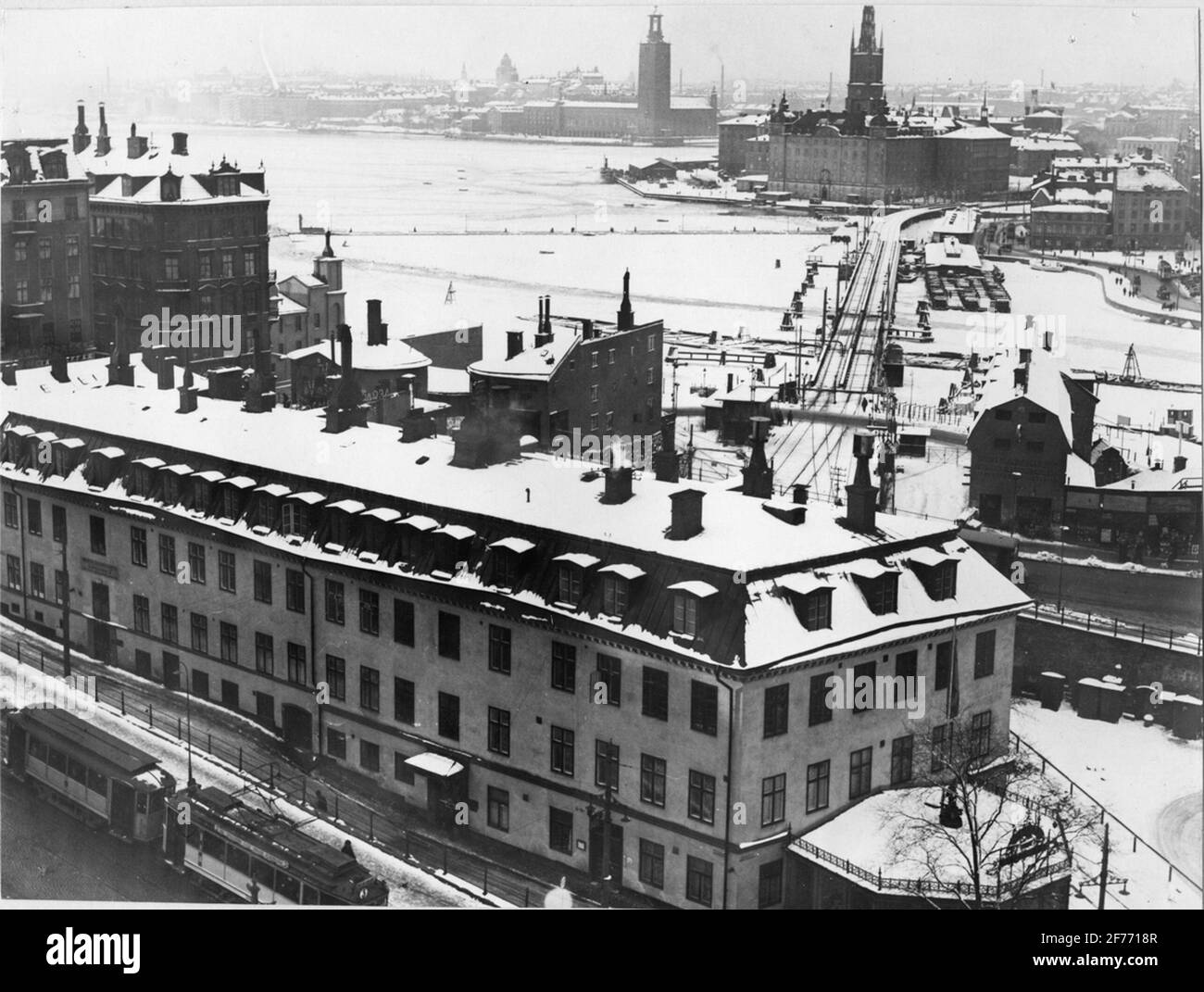 Ristorante Pelikan a Slussen. Stoccolma. Foto Stock